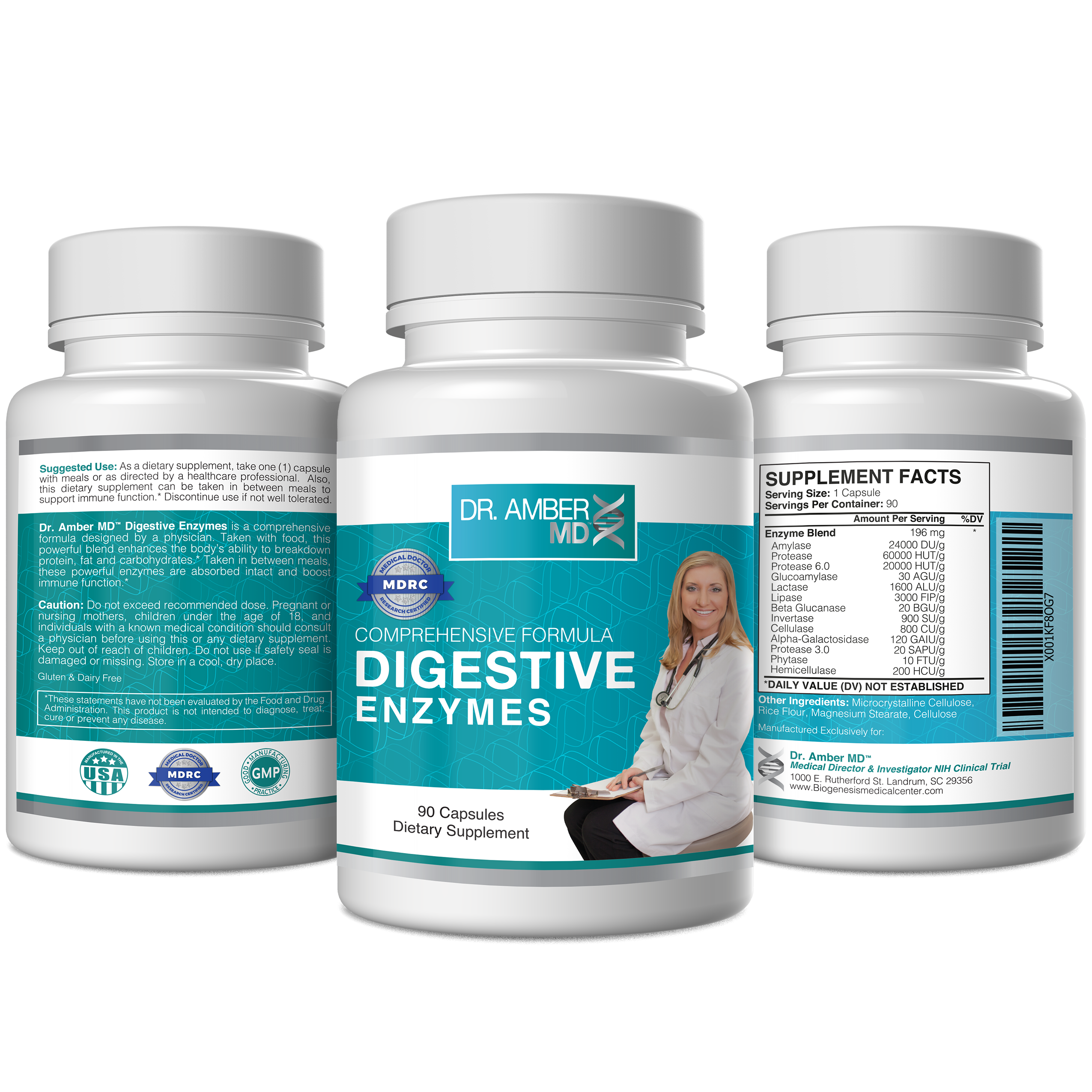 Dr. Amber MD – Digestive Enzyme – 3 Bottles_preview